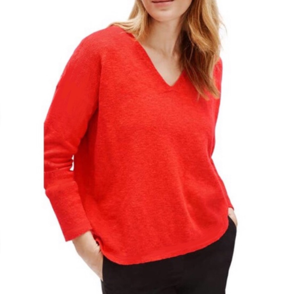 Eileen Fisher Lightweight Linen Cotton Sweater